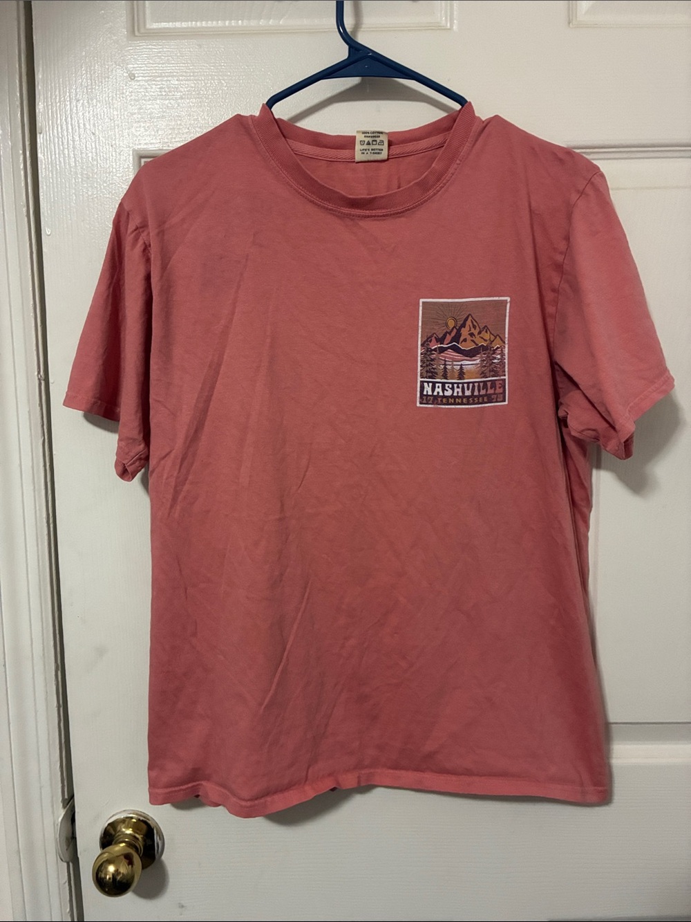 Blue 84 Nashville Pocket Tee - Dusty Rose